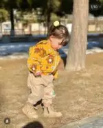 کاپشن و شلوار خزدار